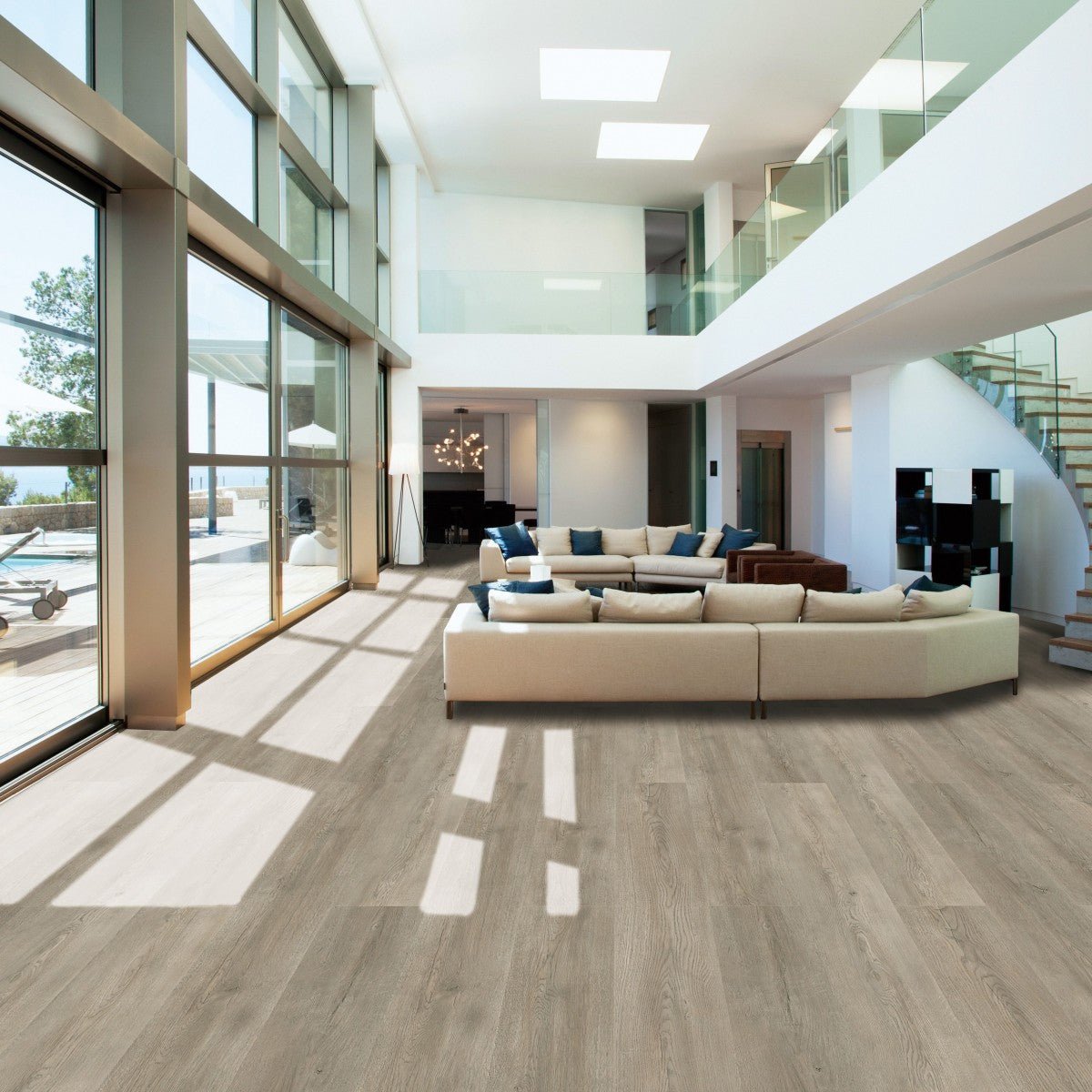 Elite LVT Klik Med Kork - 901 Grå - TC - gulve