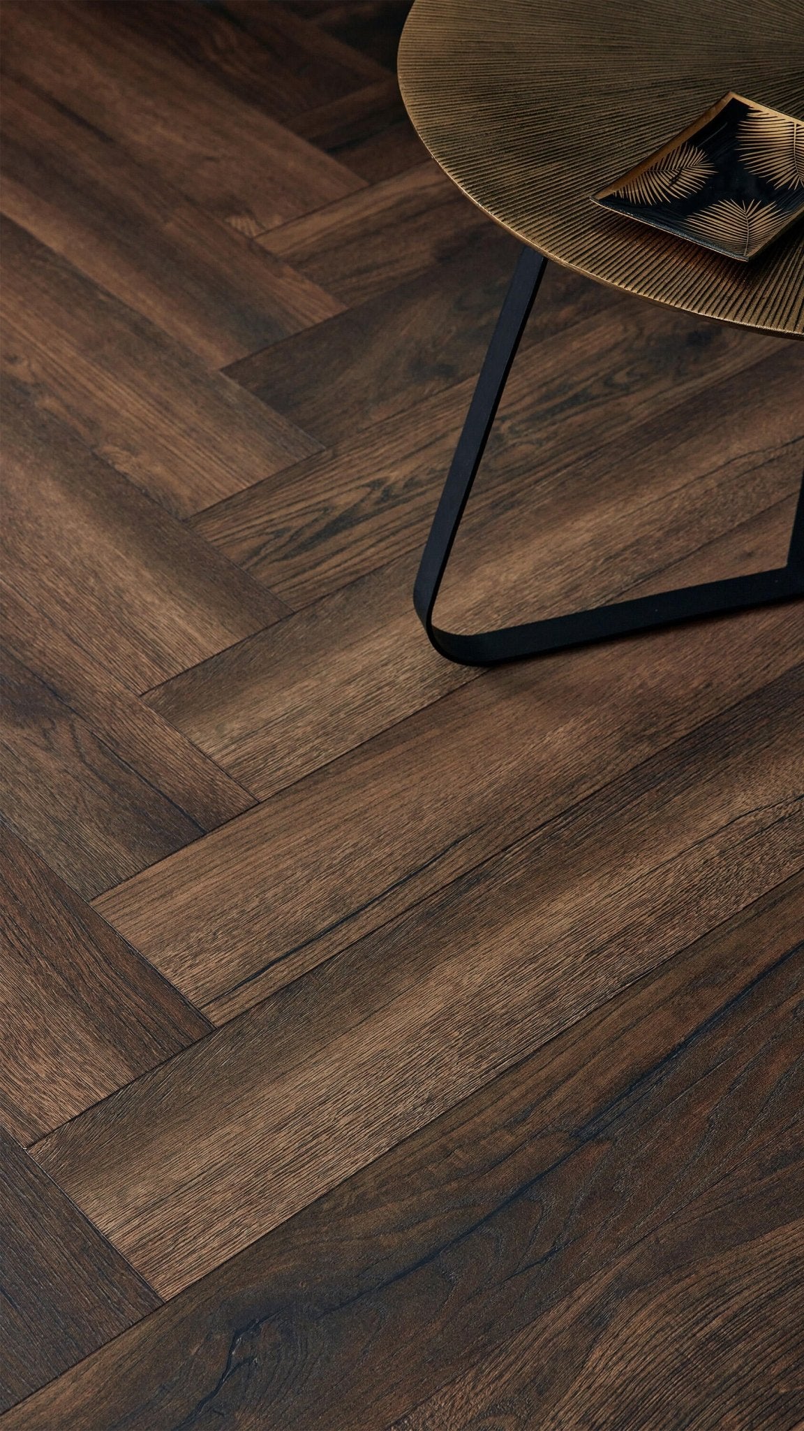 Tarkett Woodstock Herringbone Laminat - Toulouse Oak BROWN - TC - gulve