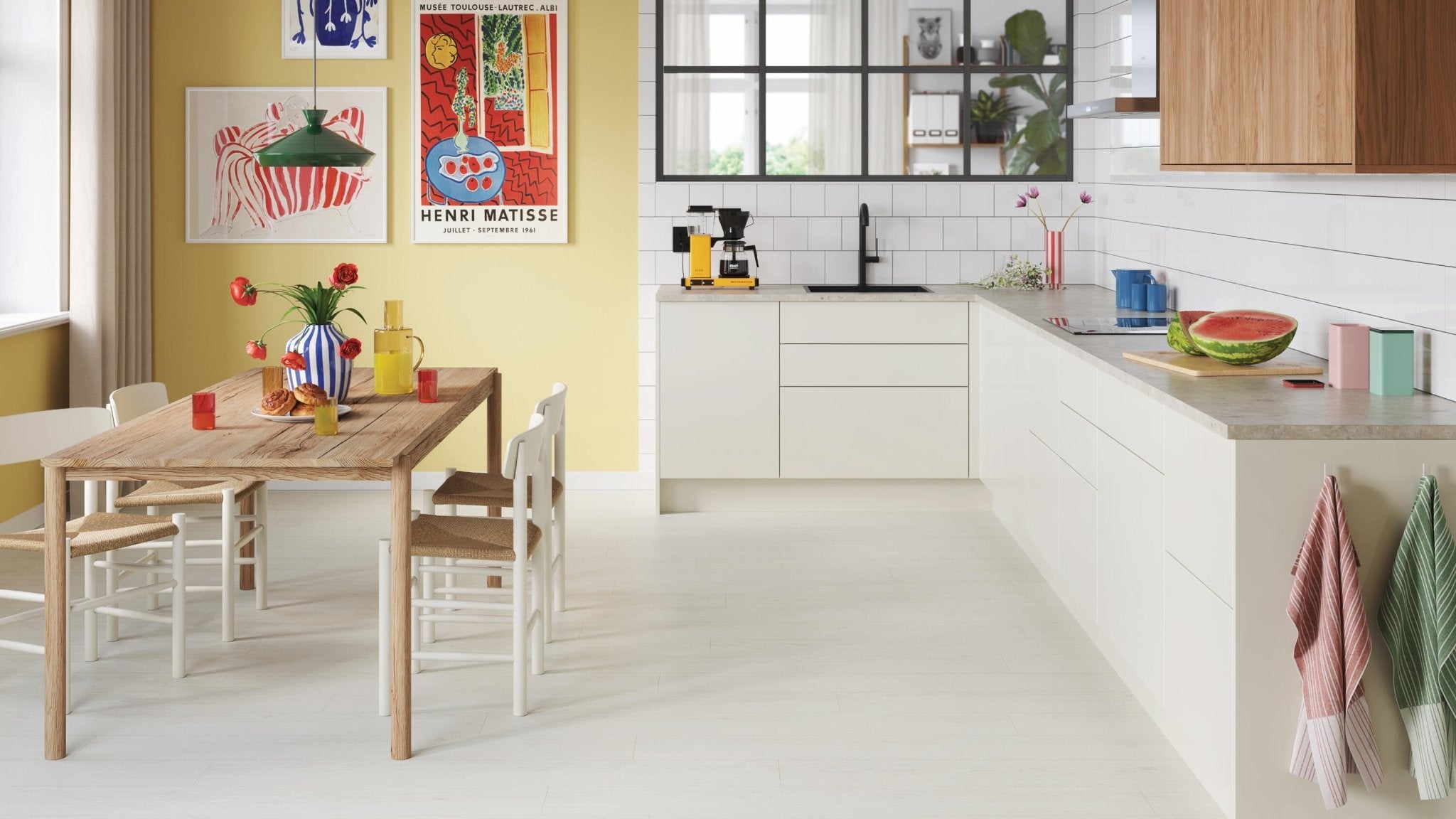 Tarkett Woodstock SoundLogic Laminat - Aurora Oak WHITE - TC - gulve