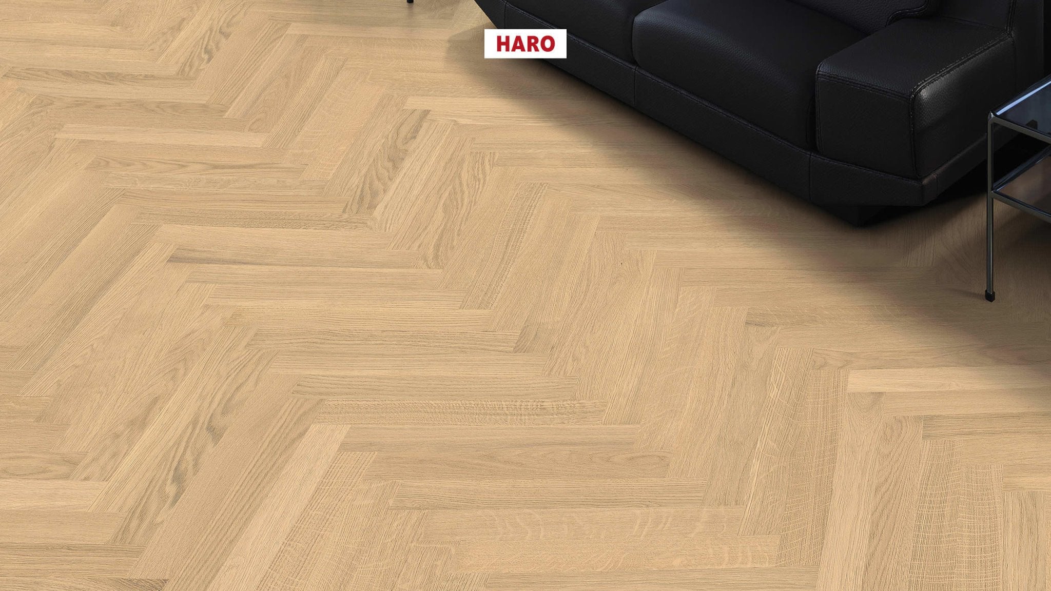 Haro Stavparket 4000 Allegro - Eg Invisible Trend (naturaDur - Lak) - TC - gulve