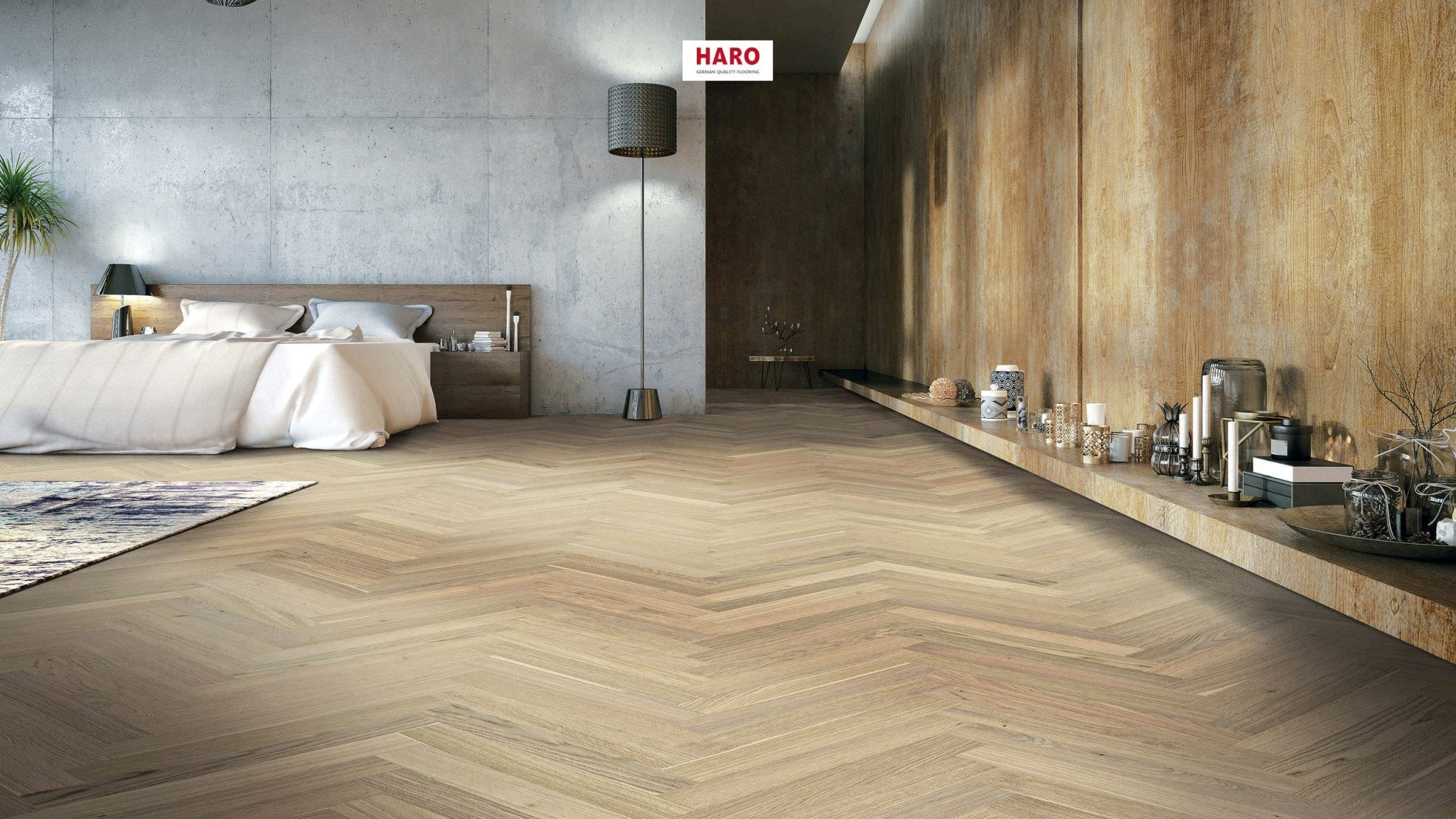 Haro Stavparket 4000 Allegro - Eg Invisible Objekt (naturaDur - Lak) - TC - gulve