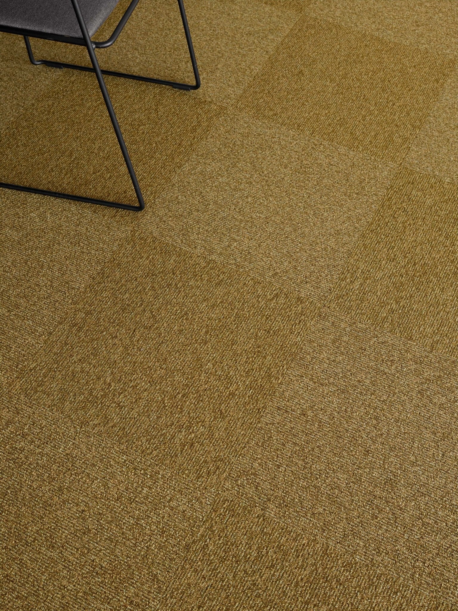 Ege Epoca Contra Stripe Tæppeflise - Black - TC - gulve