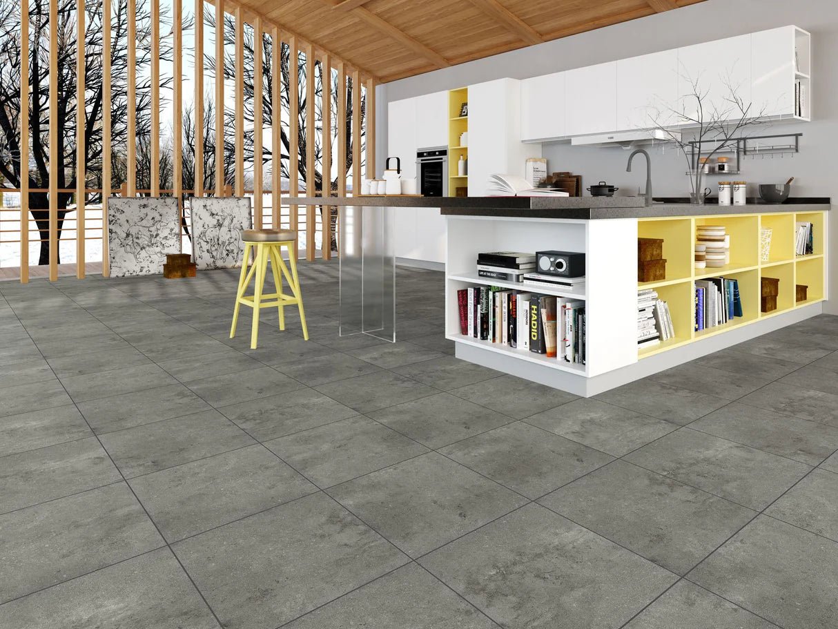 Elite LVT Klik Med Kork - 214 2i1 Flise - TC - gulve