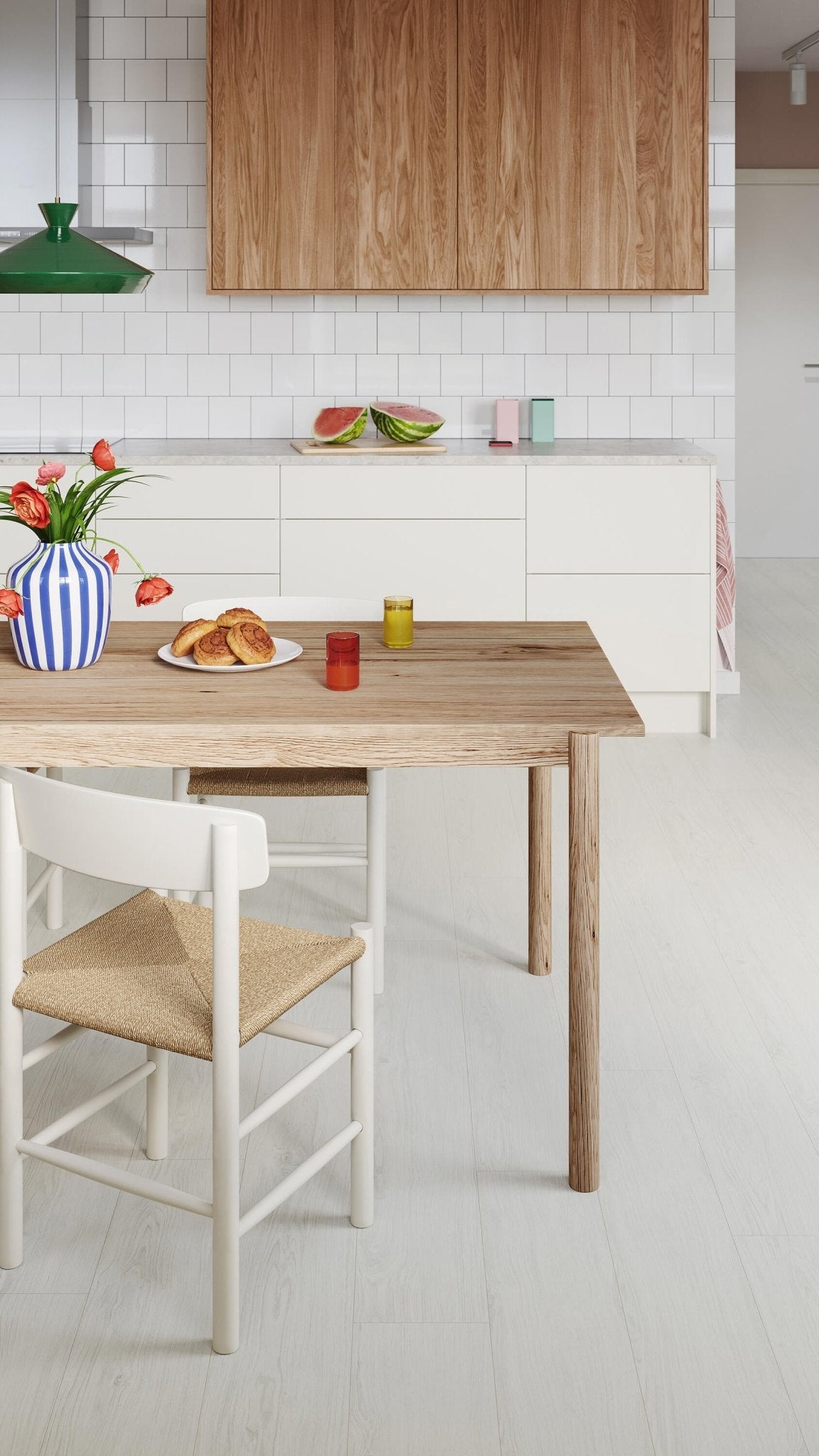 Tarkett Woodstock Laminat - Aurora Oak WHITE - TC - gulve
