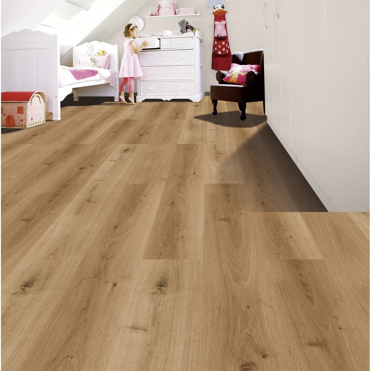 Elite LVT Klik Med Kork - 185 Lys Natur - TC - gulve